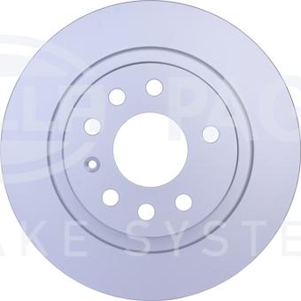 HELLA 8DD 355 109-211 - Гальмівний диск autocars.com.ua