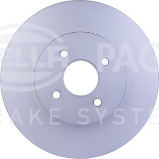 HELLA 8DD 355 112-091 - Тормозной диск avtokuzovplus.com.ua