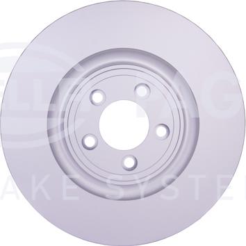 HELLA 8DD 355 129-071 - Гальмівний диск autocars.com.ua