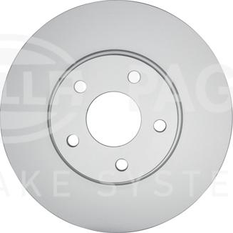 HELLA 8DD 355 132-021 - Тормозной диск avtokuzovplus.com.ua