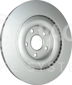 HELLA 8DD 355 132-071 - Гальмівний диск autocars.com.ua