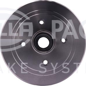 HELLA 8DT 355 302-731 - Тормозной барабан avtokuzovplus.com.ua