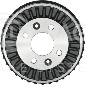 HELLA 8DT 355 303-261 - Тормозной барабан avtokuzovplus.com.ua