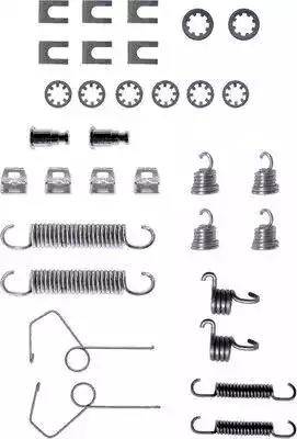 HELLA 8DZ 355 200-181 - Комплектуючі, барабанний гальмівний механізм autocars.com.ua