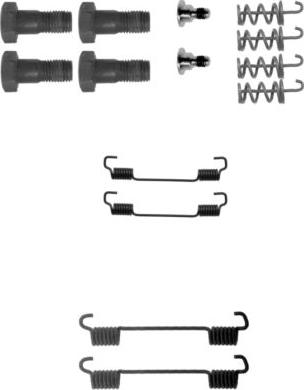 HELLA 8DZ 355 201-741 - Комплектующие, стояночная тормозная система avtokuzovplus.com.ua