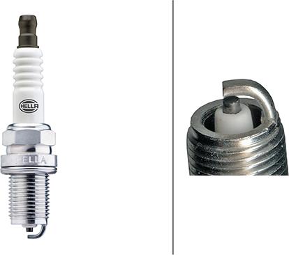 HELLA 8EH 188 708-251 - Свічка запалювання autocars.com.ua