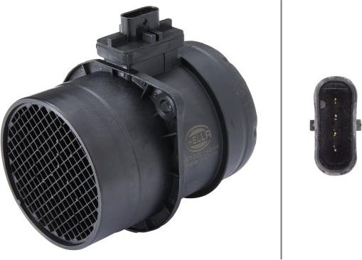 HELLA 8ET 009 149-441 - Датчик потоку, маси повітря autocars.com.ua