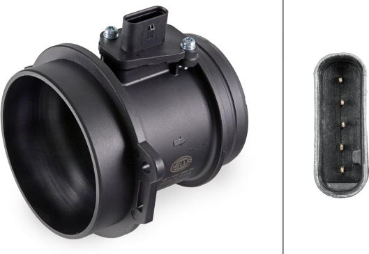 HELLA 8ET 358 095-381 - Датчик потоку, маси повітря autocars.com.ua