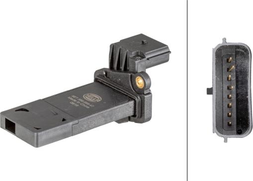 HELLA 8ET 358 095-471 - Датчик потоку, маси повітря autocars.com.ua