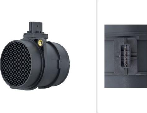 HELLA 8ET 358 166-441 - Датчик потоку, маси повітря autocars.com.ua