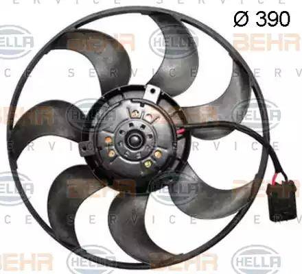 HELLA 8EW 351 150-144 - Вентилятор, охлаждение двигателя autodnr.net