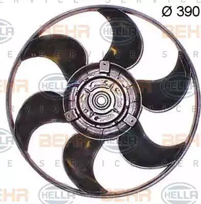 HELLA 8EW 351 150-164 - Вентилятор, охлаждение двигателя autodnr.net