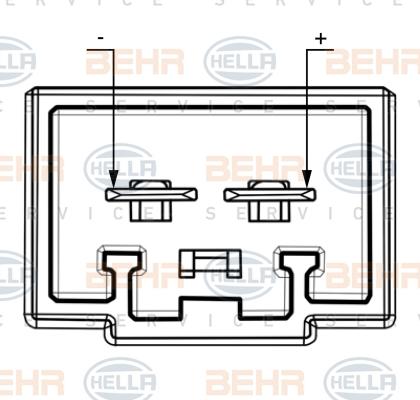 HELLA 8EW 351 151-131 - Вентилятор салона avtokuzovplus.com.ua