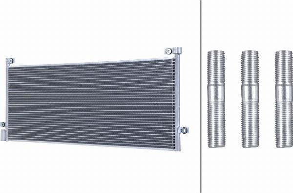 HELLA 8FC 366 220-101 - Конденсатор, кондиціонер autocars.com.ua