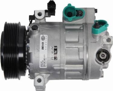 HELLA 8FK 351 001-251 - Компресор, кондиціонер autocars.com.ua