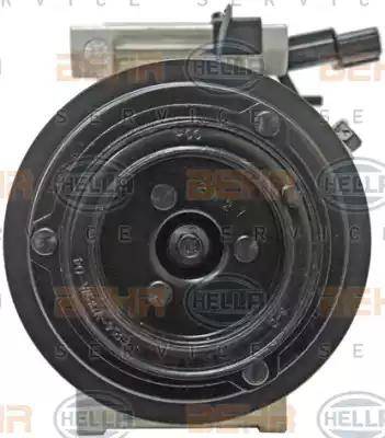 HELLA 8FK 351 001-291 - Компресор, кондиціонер autocars.com.ua