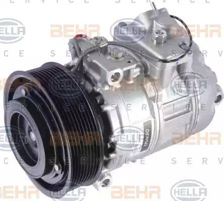 HELLA 8FK 351 002-421 - Компресор, кондиціонер autocars.com.ua