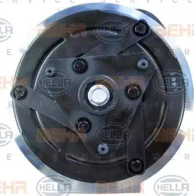 HELLA 8FK 351 003-331 - Компресор, кондиціонер autocars.com.ua