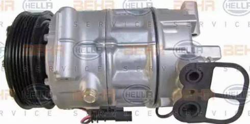 HELLA 8FK 351 004-151 - Компресор, кондиціонер autocars.com.ua