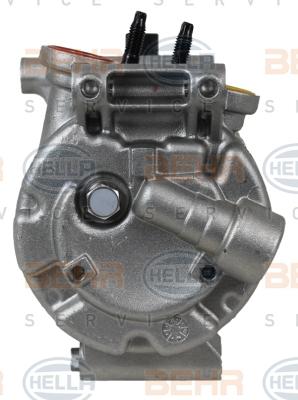 HELLA 8FK 351 006-291 - Компресор, кондиціонер autocars.com.ua