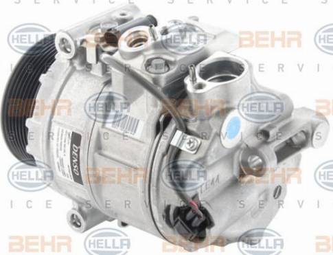 HELLA 8FK 351 006-471 - Компресор, кондиціонер autocars.com.ua