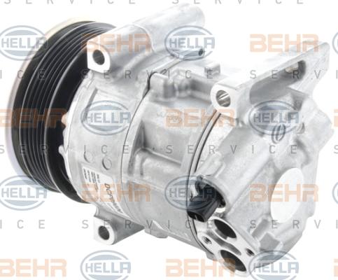 HELLA 8FK 351 006-491 - Компрессор кондиционера autodnr.net