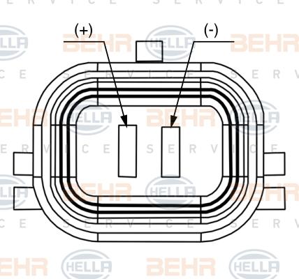 HELLA 8FK 351 008-071 - Компресор, кондиціонер autocars.com.ua