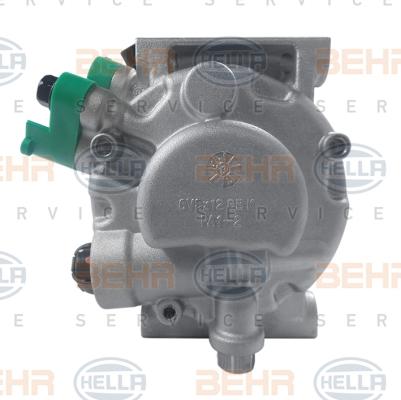 HELLA 8FK 351 010-041 - Компрессор кондиционера avtokuzovplus.com.ua