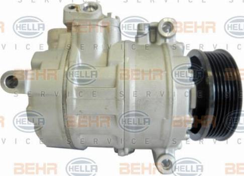 HELLA 8FK 351 105-941 - Компрессор кондиционера avtokuzovplus.com.ua