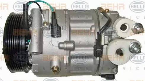 HELLA 8FK 351 106-941 - Компрессор кондиционера avtokuzovplus.com.ua