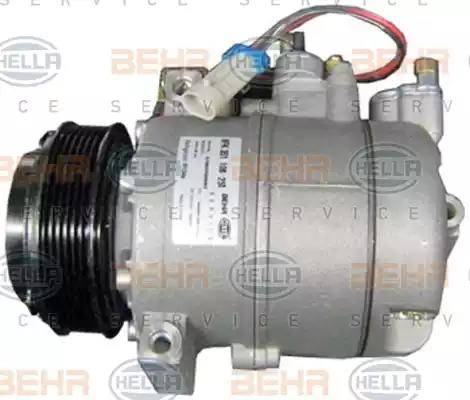 HELLA 8FK 351 108-251 - Компрессор кондиционера avtokuzovplus.com.ua