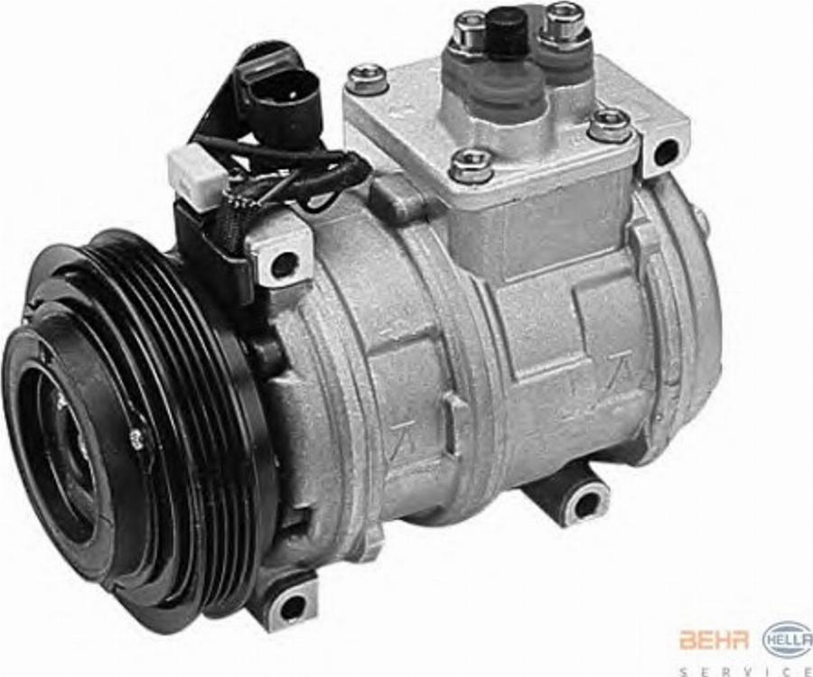 HELLA 8FK351110-121 - Компрессор кондиционера avtokuzovplus.com.ua