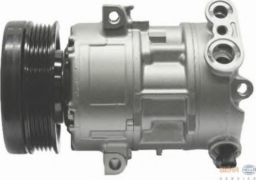 HELLA 8FK 351 114-591 - Регулирующий клапан, компрессор autodnr.net