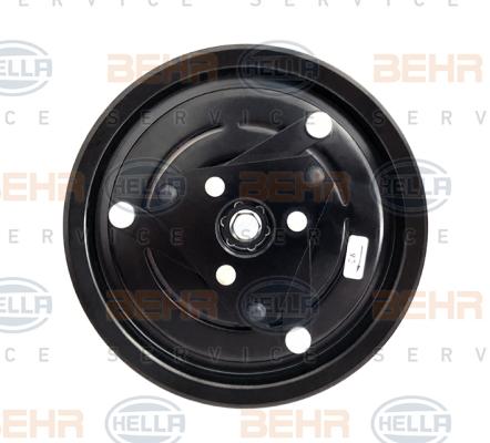 HELLA 8FK 351 114-891 - Компресор, кондиціонер autocars.com.ua