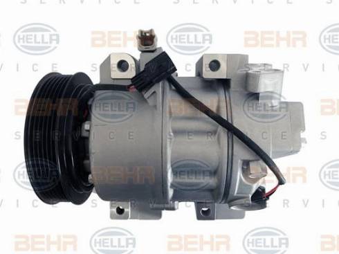 HELLA 8FK 351 115-541 - Компресор, кондиціонер autocars.com.ua