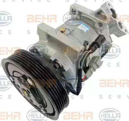 HELLA 8FK 351 115-571 - Компресор, кондиціонер autocars.com.ua