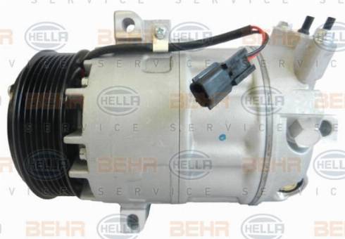 HELLA 8FK 351 115-631 - Компрессор кондиционера avtokuzovplus.com.ua