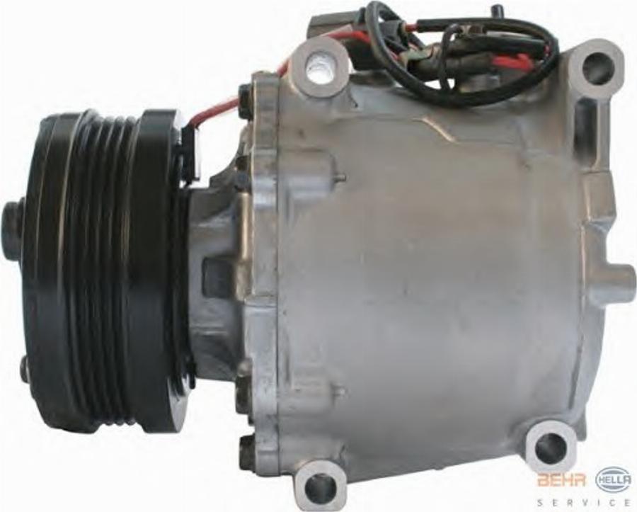 HELLA 8FK 351 121-531 - Компресор, кондиціонер autocars.com.ua