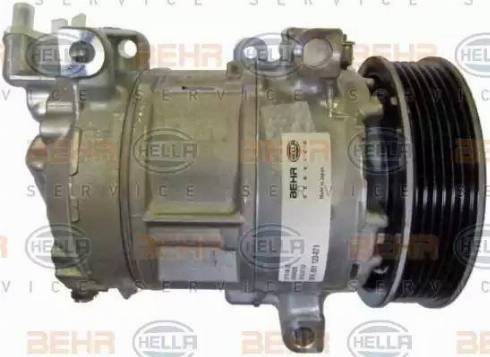 HELLA 8FK 351 123-071 - Компрессор кондиционера avtokuzovplus.com.ua