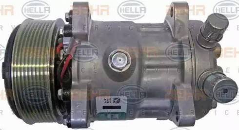 HELLA 8FK 351 126-001 - Компрессор кондиционера avtokuzovplus.com.ua