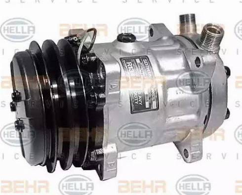 HELLA 8FK 351 126-211 - Компрессор кондиционера autodnr.net