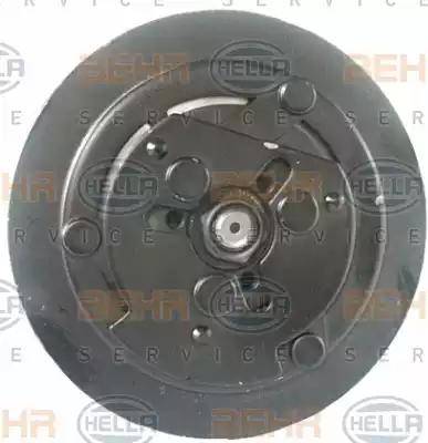 HELLA 8FK 351 126-751 - Компресор, кондиціонер autocars.com.ua