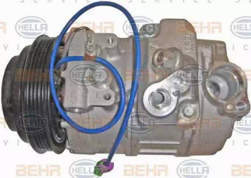 HELLA 8FK 351 126-961 - Компрессор кондиционера avtokuzovplus.com.ua