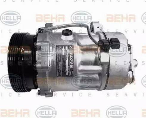 HELLA 8FK 351 127-341 - Компрессор кондиционера autodnr.net