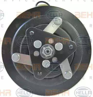 HELLA 8FK 351 132-171 - Компресор, кондиціонер autocars.com.ua