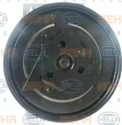 HELLA 8FK 351 134-951 - Компресор, кондиціонер autocars.com.ua