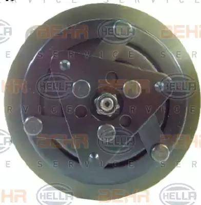 HELLA 8FK 351 135-171 - Компресор, кондиціонер autocars.com.ua