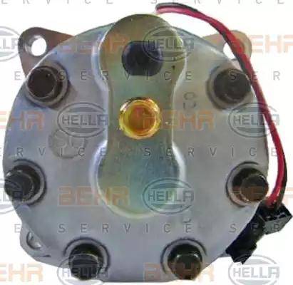 HELLA 8FK 351 135-171 - Компресор, кондиціонер autocars.com.ua