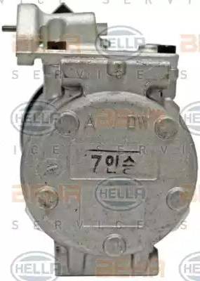 HELLA 8FK 351 273-461 - Компрессор кондиционера avtokuzovplus.com.ua