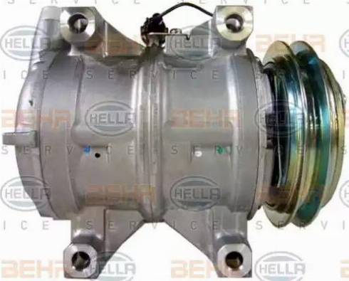 HELLA 8FK 351 322-201 - Компресор, кондиціонер autocars.com.ua